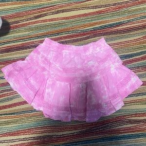 Pink Love Shack Fancy Skirt